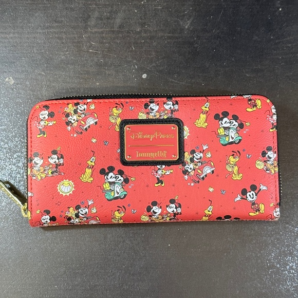 Loungefly Handbags - Loungefly for Disney - Mickey and Minnie’s Runaway Railway Long Wallet
